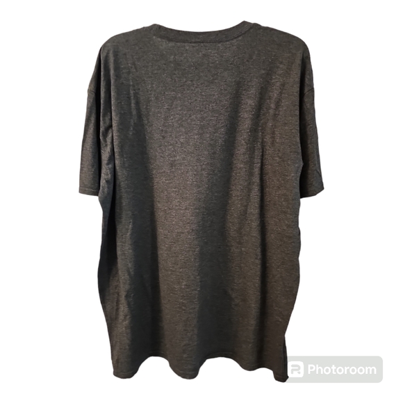 EUC Geek Fuel Samurai Super Mario Bros. T-shirt, XXL, charcoal gray heathered - Picture 4 of 4